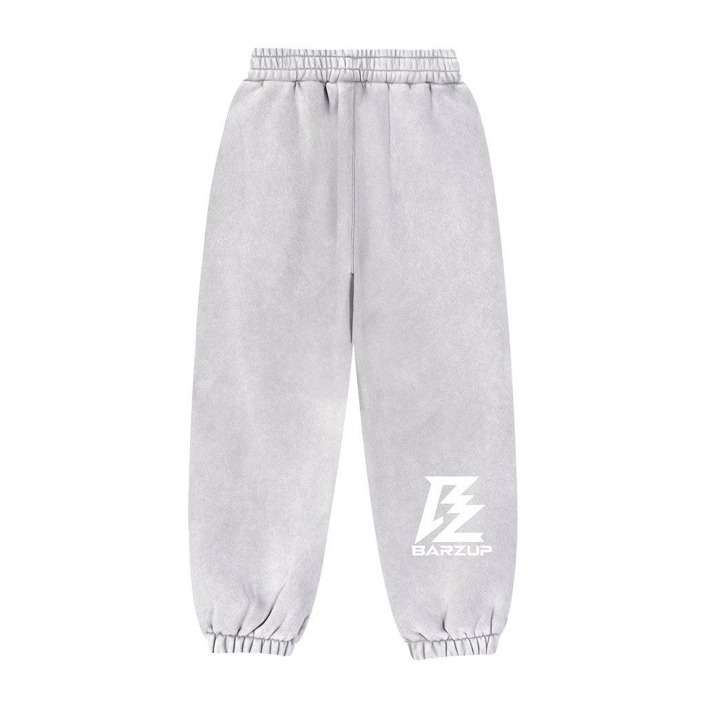 BARZUP Snow-Washed Zip-Through Fleece Set