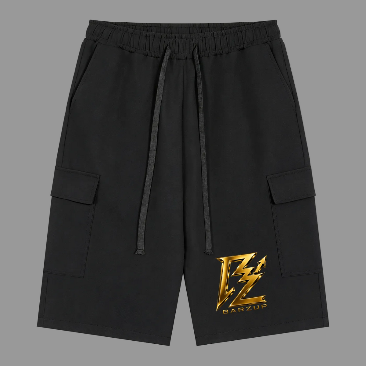 BARZUP Monogram Unisex Cargo Shorts